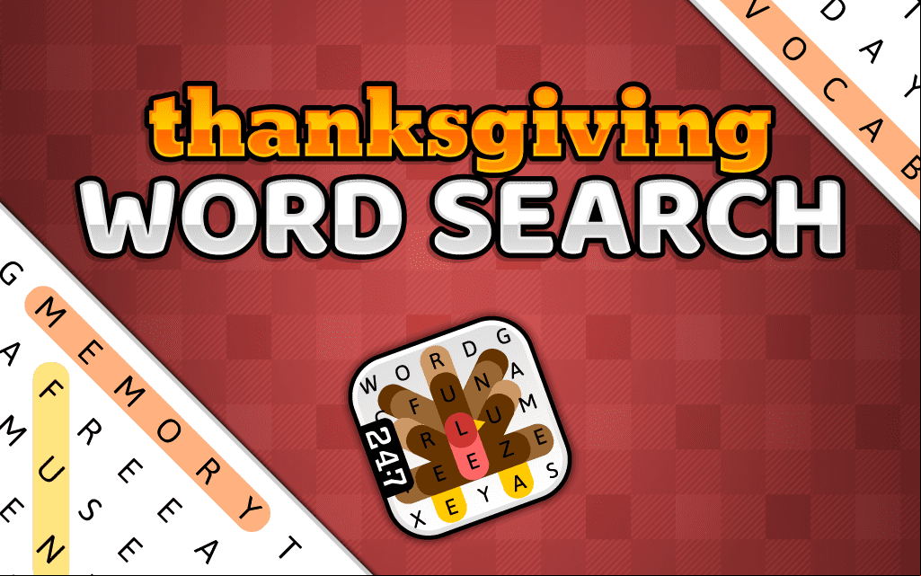 Thanksgiving Word Search